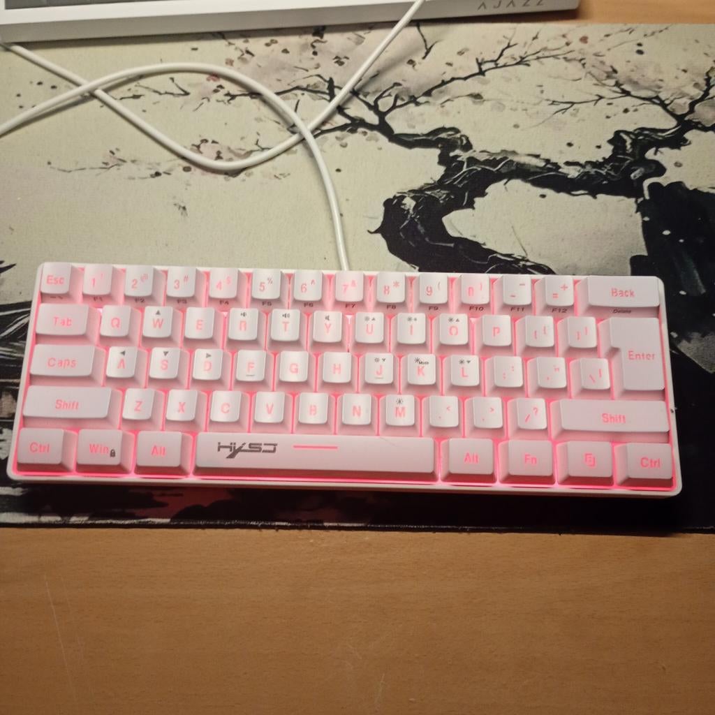 HXSJ Mechanisch Gaming Toetsenbord - RGB Verlichting, Computers en Software, Toetsenborden, Zo goed als nieuw, Qwerty, Gaming toetsenbord