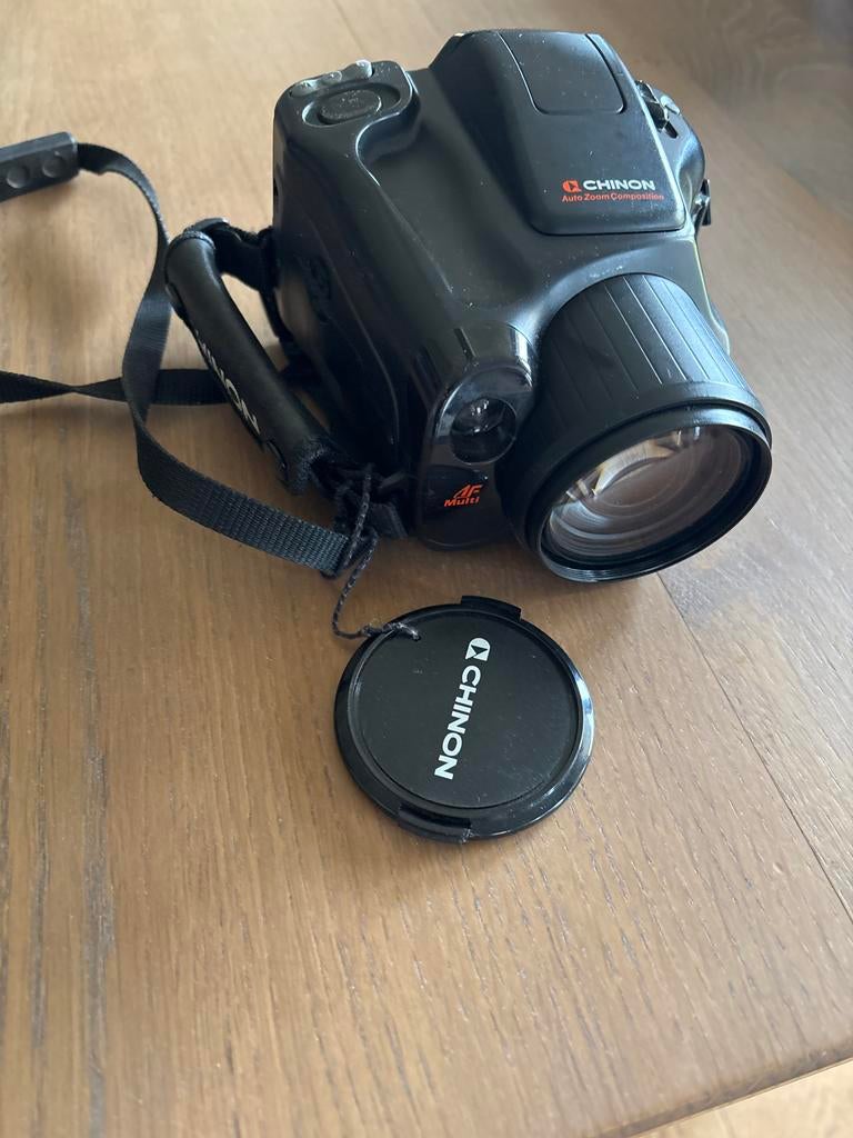 Chinon Auto Zoom Compact GS135 analoge camera, Ophalen, Gebruikt, Compact, Overige Merken