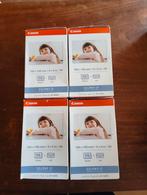 4x Canon Selphy CP RP-108N kleureninkt en papier set, Ophalen of Verzenden, Nieuw