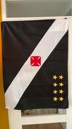 Vlag Club de Regatas Vasco da Gama, een bekende Braziliaanse, Ophalen of Verzenden, Zo goed als nieuw