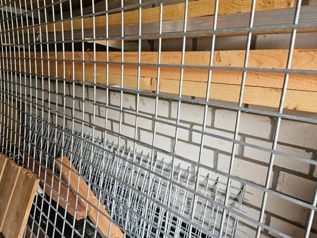 Gegalvaniseerd gaasmat 3x2m maaswijdte 5cm, Ophalen