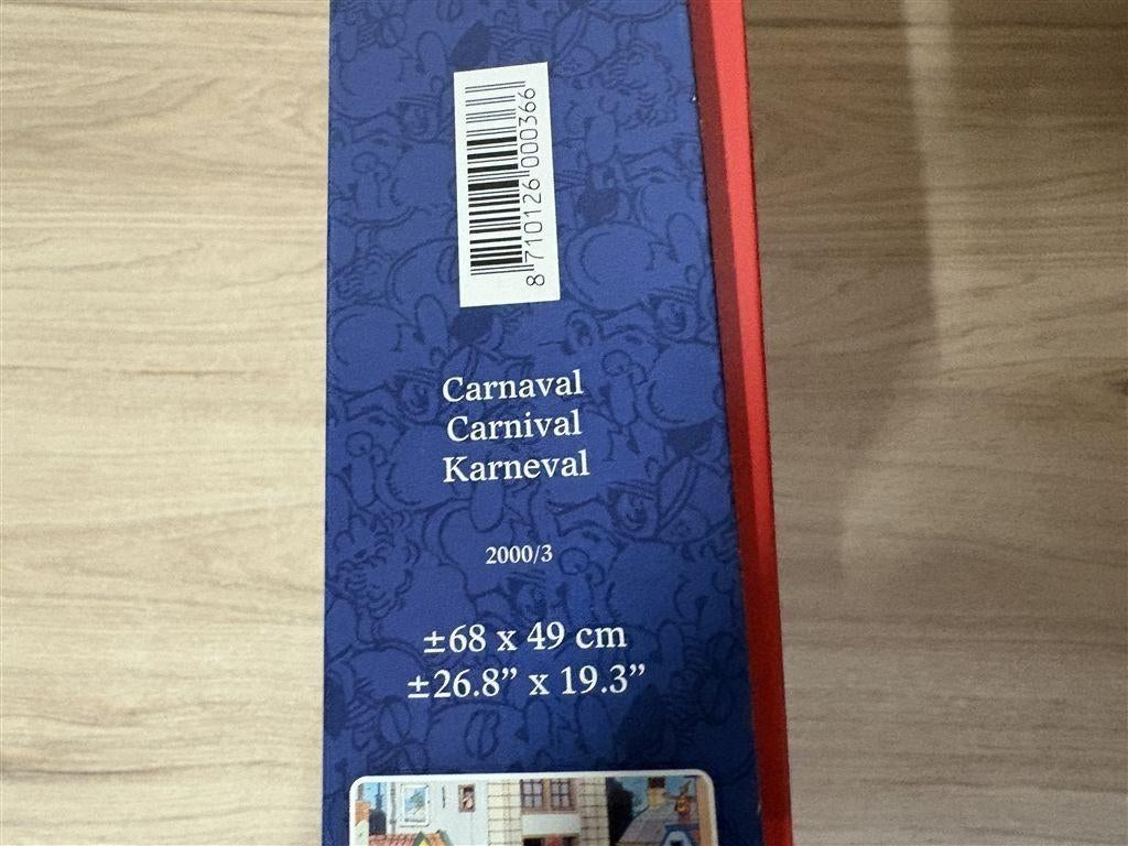 Jan van Haasteren - carnaval - 1500 stuks - s6031, Ophalen of Verzenden, 500 t/m 1500 stukjes, Zo goed als nieuw
