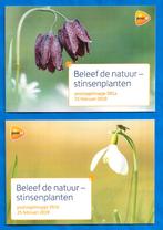 Postzegelmapje 591 A & B - Beleef de Natuur, Stinsenplanten, Verzenden, Na 1940, Postfris