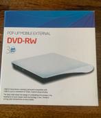 Externe USB 3.0 DVD-RW Drive - Pop-Up Mobiel, Nieuw, Ophalen of Verzenden, Extern, Cd
