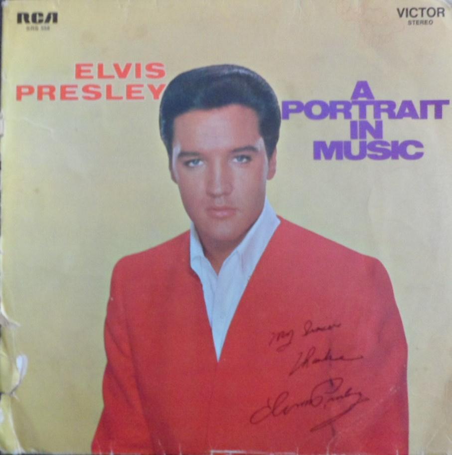 Lp - Elvis Presley - A Portrait in Music, Cd's en Dvd's, Vinyl | Rock, Gebruikt, Rock-'n-Roll, 12 inch, Ophalen of Verzenden