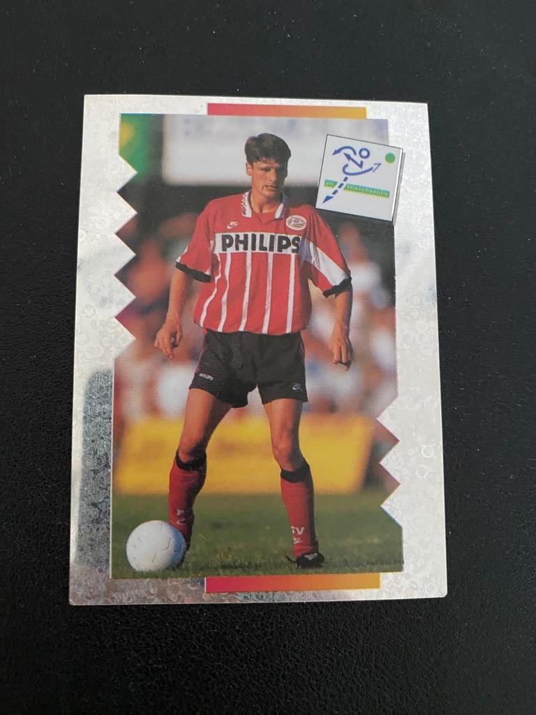 Wim Jonk - PSV Eindhoven - Panini Voetbal 96, Ophalen of Verzenden, Zo goed als nieuw, PSV, Poster, Plaatje of Sticker