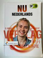 Nu Nederlands 3F deel B Leerwerkboek ongebruikt, Boeken, Studieboeken en Cursussen, Ophalen of Verzenden, Alpha, Zo goed als nieuw