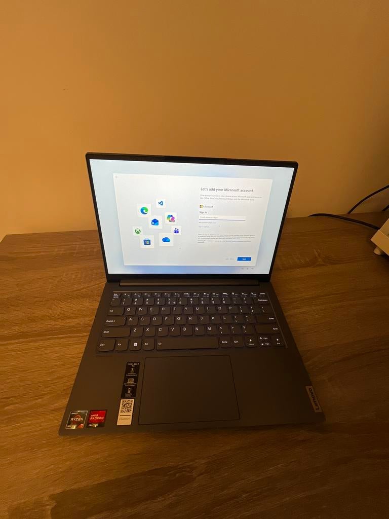 Lenovo Yoga Slim 7 Pro OLED, Computers en Software, Windows Laptops, Gebruikt, 14 inch, SSD, 3 tot 4 Ghz, 16 GB, Ophalen