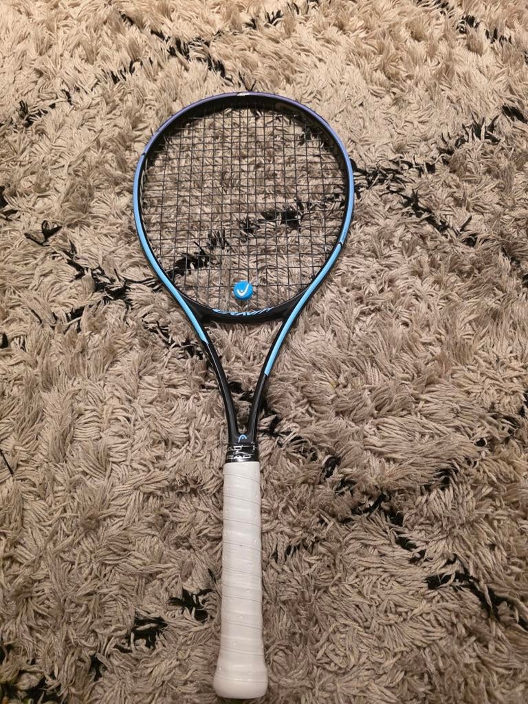 Head Gravity MP tennisracket - 295g, gripmaat 1, Sport en Fitness, Tennis, L1, Ophalen of Verzenden, Zo goed als nieuw, Head