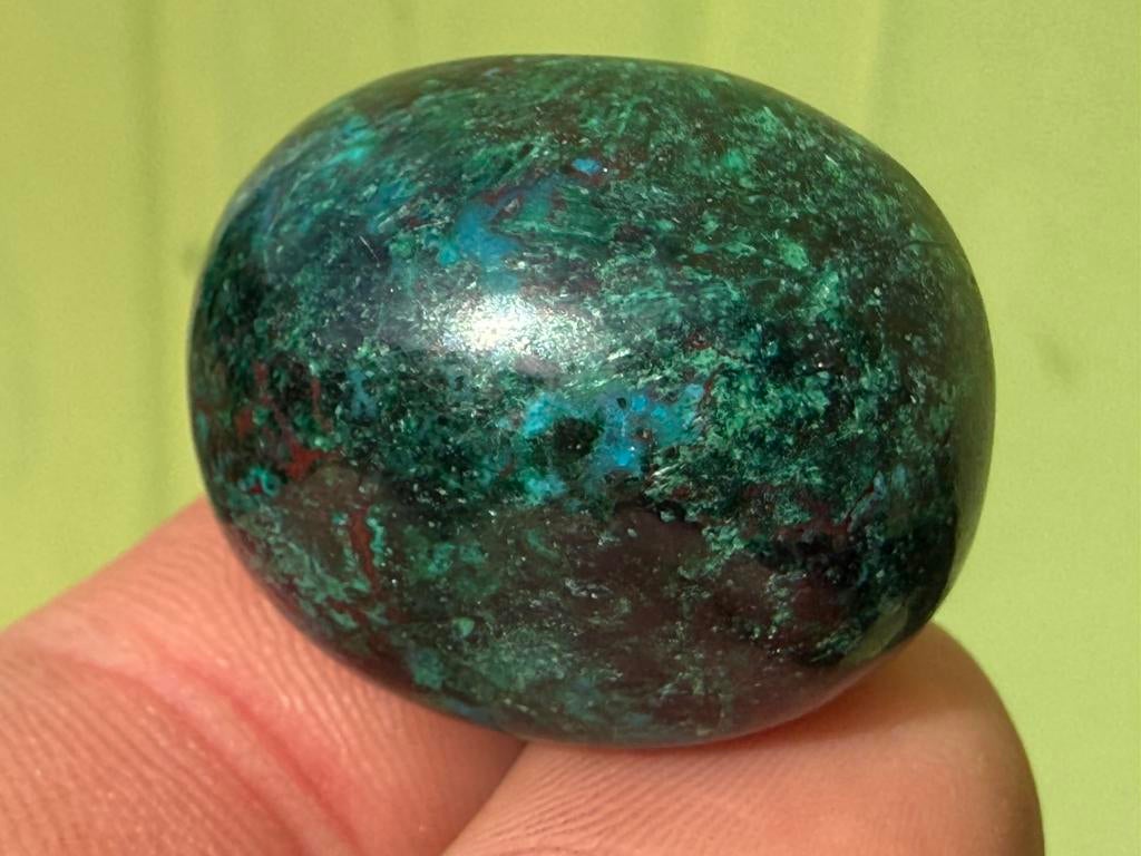 Malacolla - Chrysocolla met Malachiet edelstenen mineralen, Ophalen of Verzenden, Mineraal