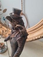 Brons look beeldje van het merk House of Baroque havik, Ophalen of Verzenden