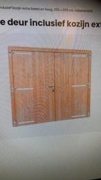 Douglas dubbele deur, Ophalen, Nieuw, Hout, Minder dan 3 meter