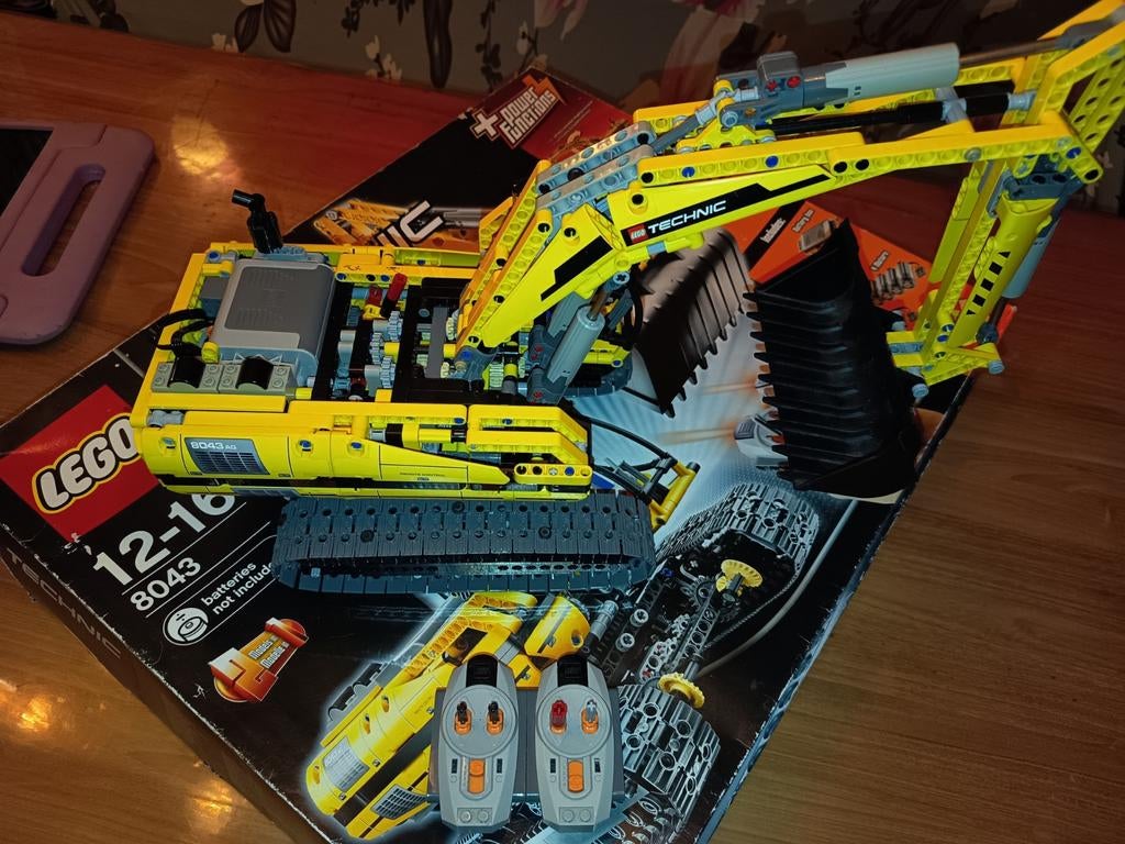 Lego technic kraan 8043, Ophalen of Verzenden, Zo goed als nieuw
