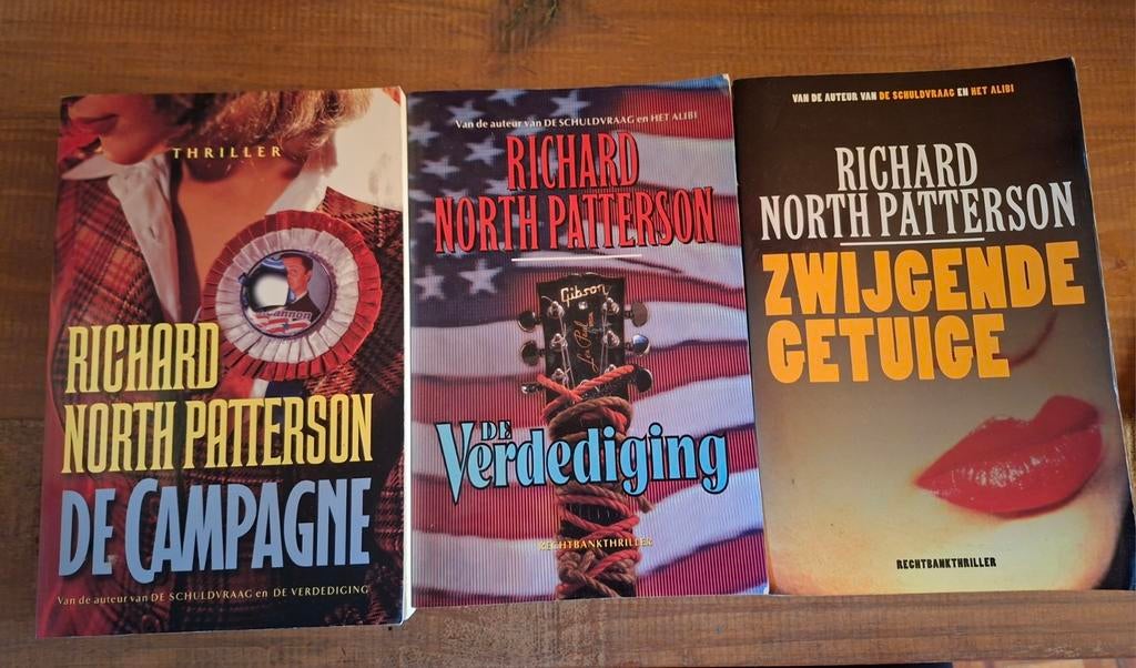 Boekenkast opruiming! Richard North Patterson x8, Ophalen, Gelezen, Richard North Patterson, Robert McCammon
