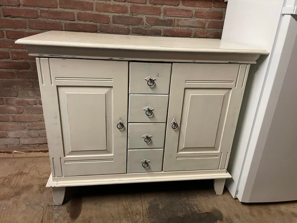 Dressoir, Huis en Inrichting, Kasten | Dressoirs, Gebruikt, 100 tot 150 cm, 50 tot 75 cm, Met lade(s), Ophalen
