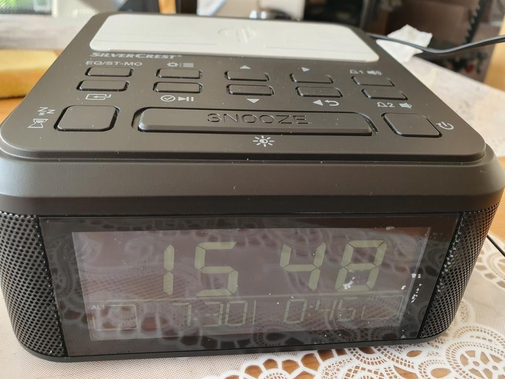 SilverCrest Bluetooth Wekker Radio, Ophalen of Verzenden, Zo goed als nieuw, Overige typen