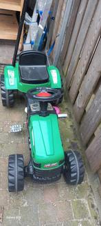 Groene kinderpedalen tractor - PILSAN, Ophalen of Verzenden, Gebruikt