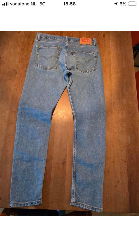 2x Levi's spijkerbroek 512 model 31-32, Ophalen of Verzenden, Gedragen, Blauw, W32 (confectie 46) of kleiner