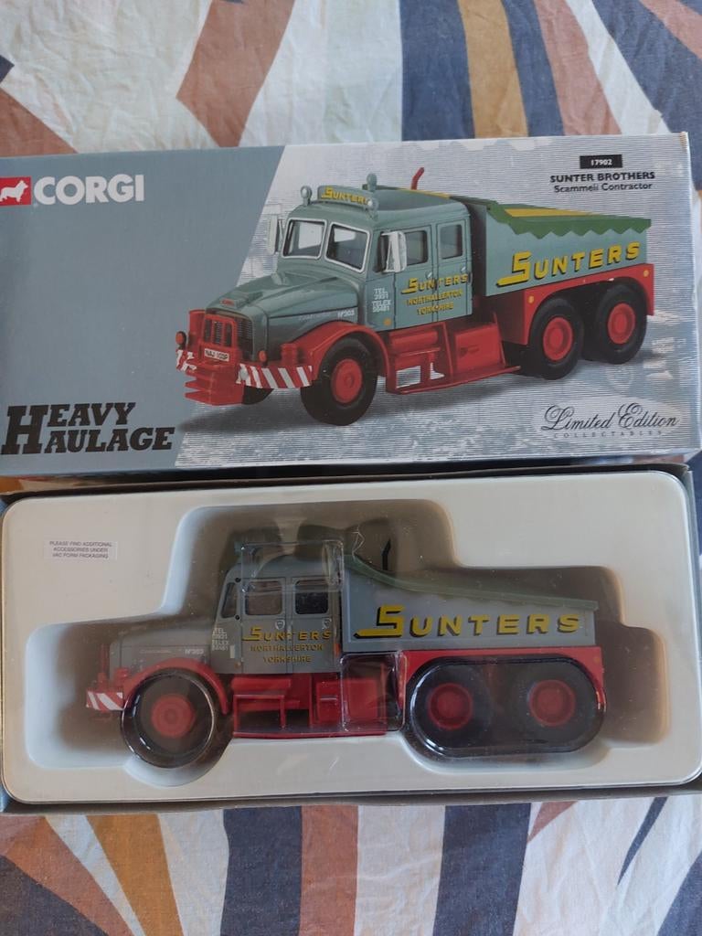 Corgi Heavy Haulage Sunter Brothers Scammell Contractor, Ophalen of Verzenden