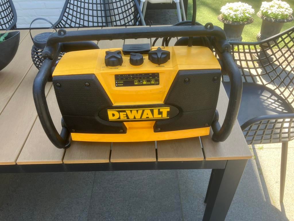 Dewalt radio, Ophalen of Verzenden, Zo goed als nieuw