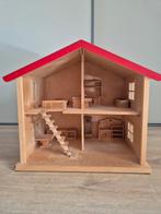Houten poppenhuis, Ophalen, Poppenhuis