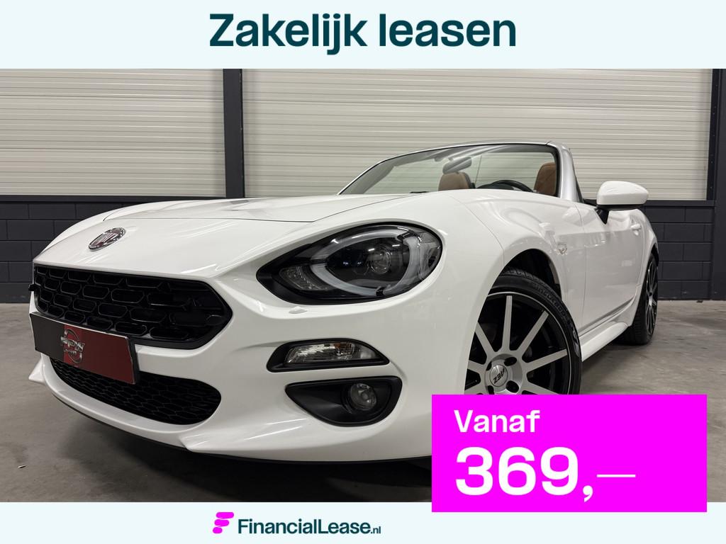 Fiat 124 Spider 1.4 MultiAir Turbo Lusso LED/LEER/BOSE/CAMER, 1025 kg, Achterwielaandrijving, Gebruikt, Euro 6