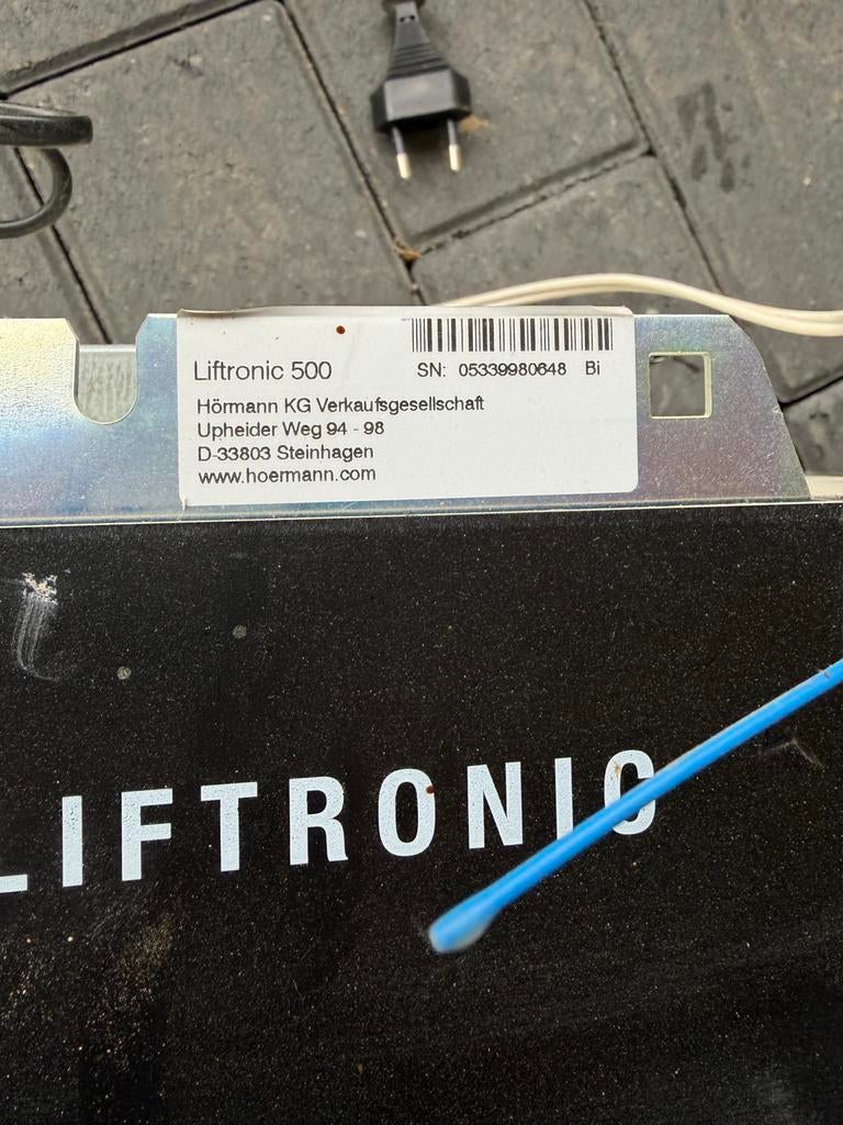 Hormann Liftronic 500 aandrijving, Ophalen of Verzenden, Gebruikt