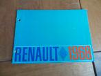 Compacte folder Renault 1968 programma R 4, 8, 10, 16, Boeken, Auto's | Folders en Tijdschriften, Renault, Ophalen of Verzenden