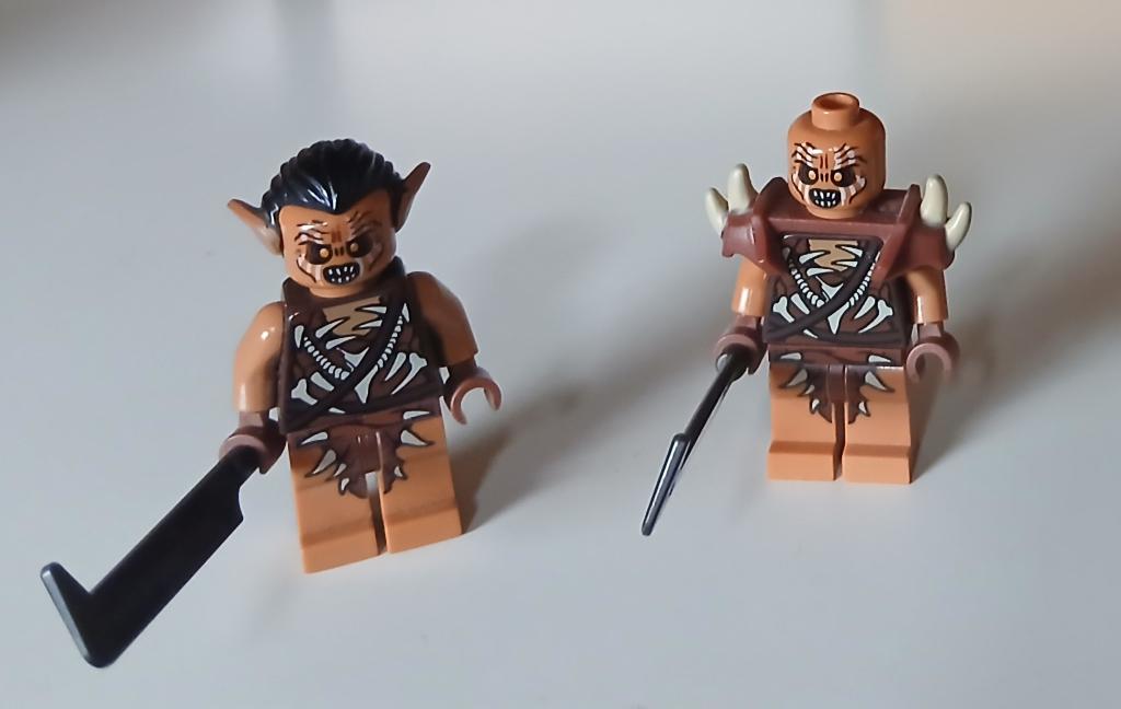Lego Lord of the Rings Minifigs - 2x Orc, Kinderen en Baby's, Speelgoed | Duplo en Lego, Lego, Ophalen of Verzenden, Zo goed als nieuw