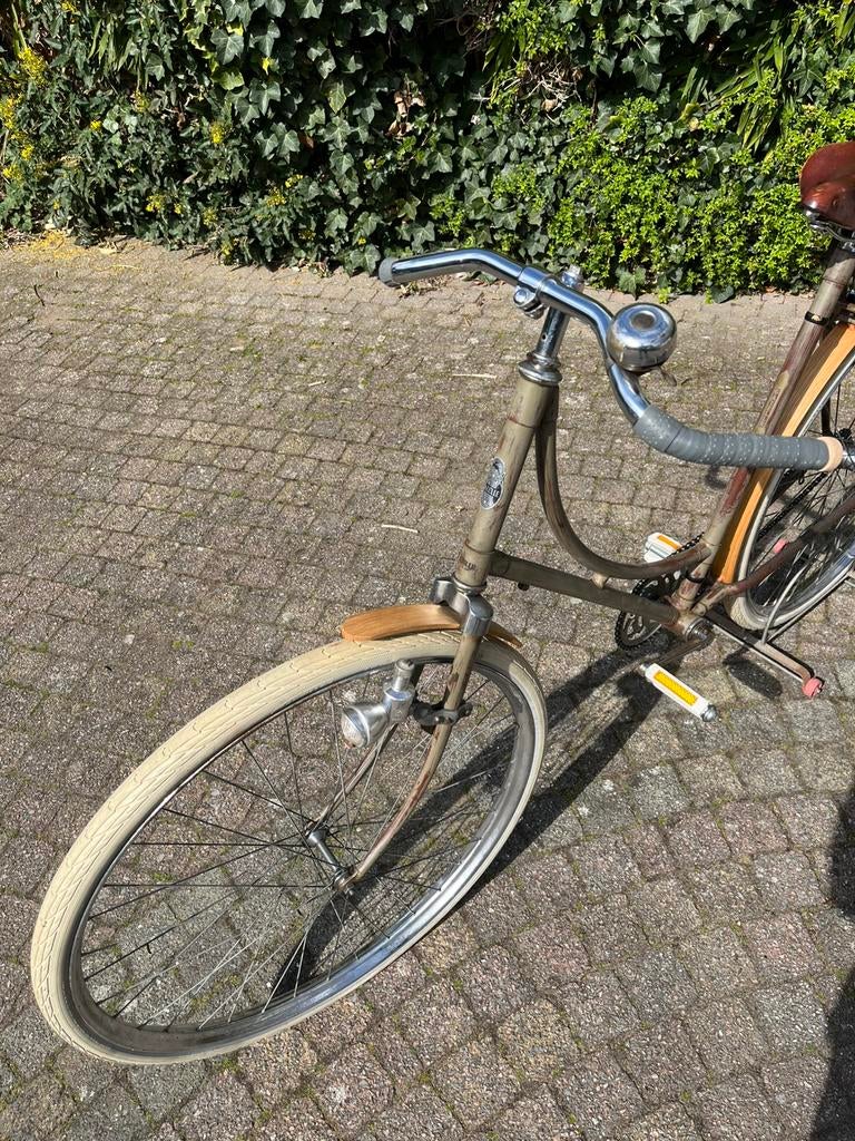 Gazelle frame dames fiets, Ophalen