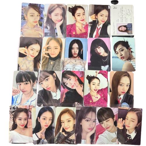 ive yujin photocard, Ophalen of Verzenden, Zo goed als nieuw, Foto of Kaart