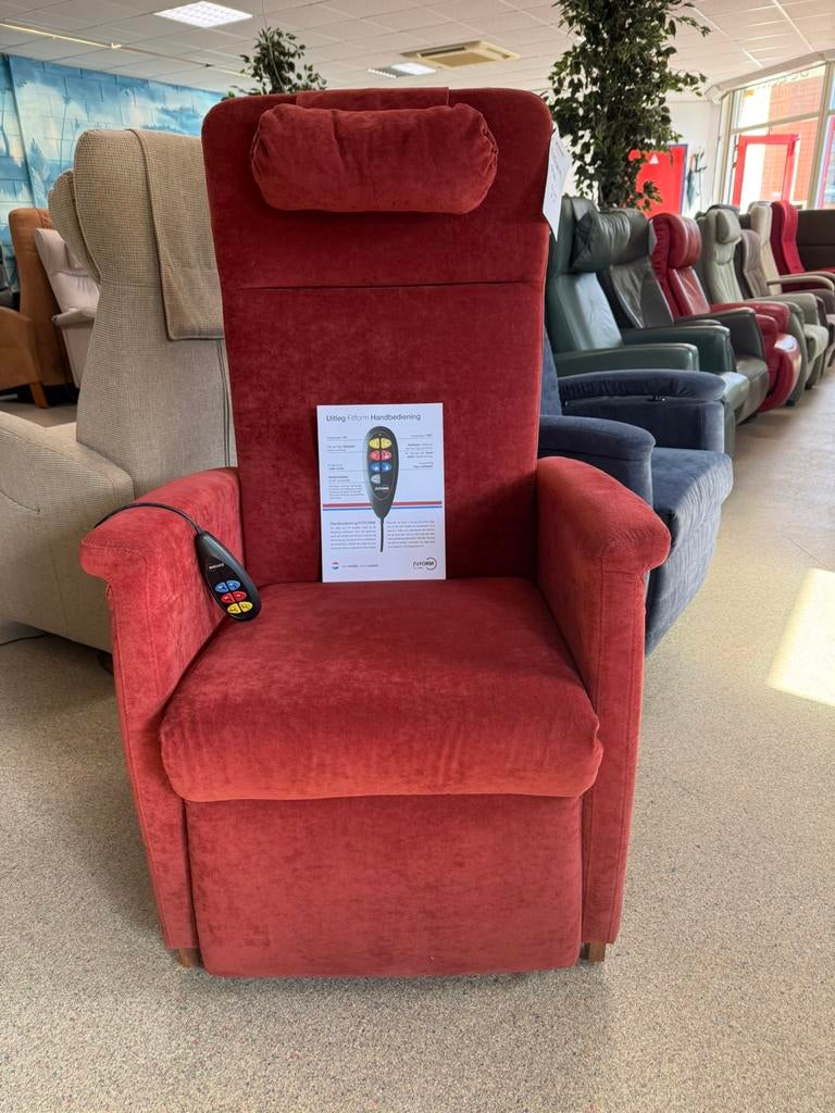 Fitform sta op draai stoel relax fauteuil grais bezorging