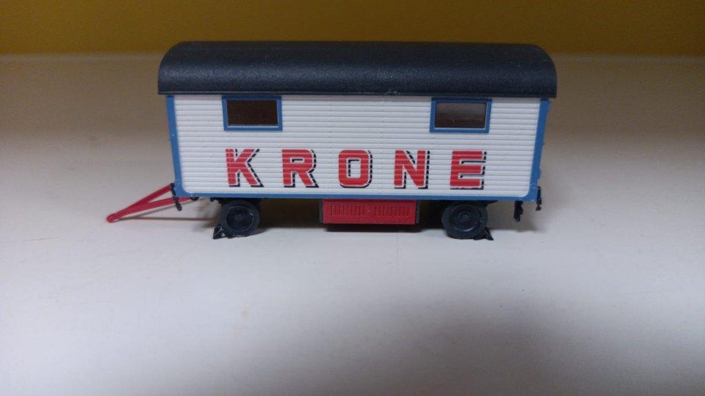 Circus Krone aanhanger, Overige merken, Gelijkstroom of Wisselstroom, Overige typen, Ophalen of Verzenden