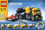 Lego 4891 Autotransporter truck vrachtwagen Creator, Ophalen of Verzenden, Gebruikt, Complete set, Lego