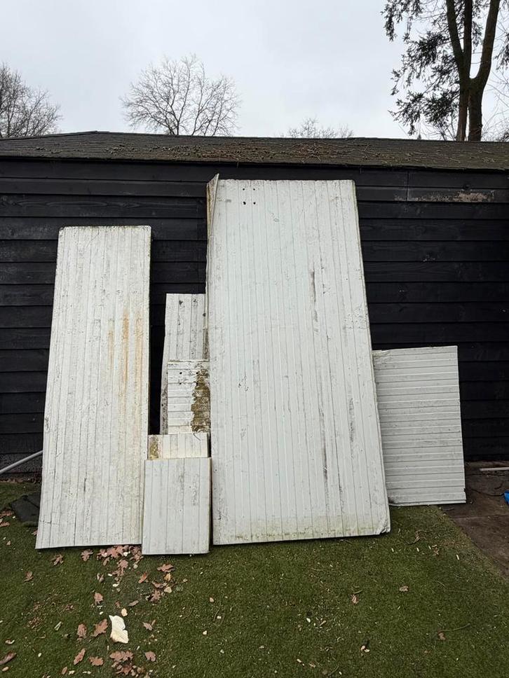 Gebruikte sandwichpanelen voor diverse toepassingen, Doe-het-zelf en Verbouw, Platen en Panelen, Gebruikt, Overige materialen