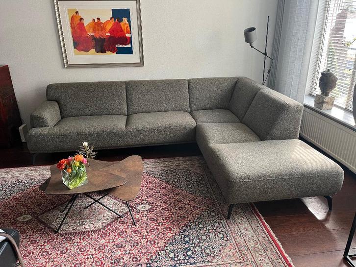 ZGAN MONTEL HOEKBANK MET NOG GARANTIE VAN MONTEL!, Huis en Inrichting, Banken | Bankstellen, Zo goed als nieuw, Hoekbank, Vierpersoons of meer