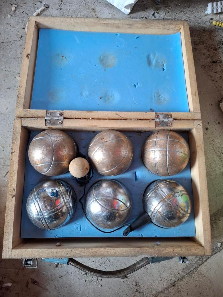 Jeu de boules set, Sport en Fitness, Overige Sport en Fitness, Ophalen, Gebruikt