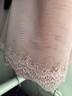 Vitrage gordijn roze meisjeskamer nieuwstaat 2.79 breed, Overige kleuren, 200 cm of meer, Nieuw, Ophalen of Verzenden