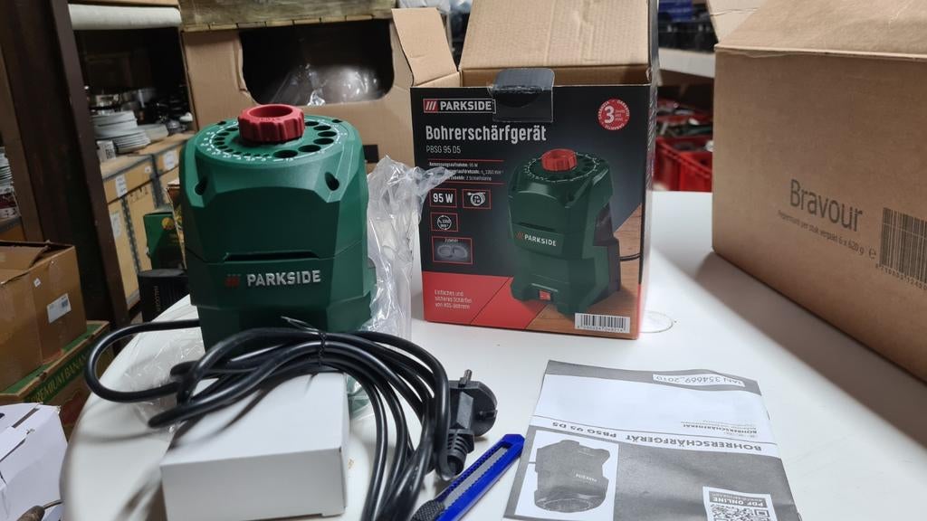 Borenslijper parksite, Ophalen