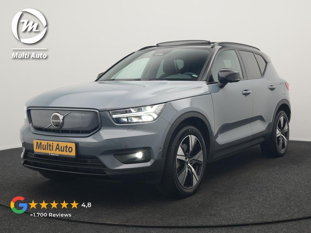 Volvo XC40 Recharge Pro 69kWh 231pk Dealer O.H. | Panodak |, Gebruikt, Zwart, 231 pk, 1923 kg