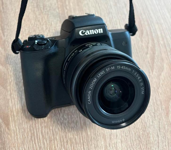 Canon EOS M50 Mark 2, Audio, Tv en Foto, Fotocamera's Digitaal, Zo goed als nieuw, Compact, Canon, 8 keer of meer, Ophalen of Verzenden