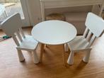 Rond tagel van SKLUM kinder met 2 stoelen, Huis en Inrichting, Tafels | Eettafels, Ophalen of Verzenden, Rond, 50 tot 100 cm