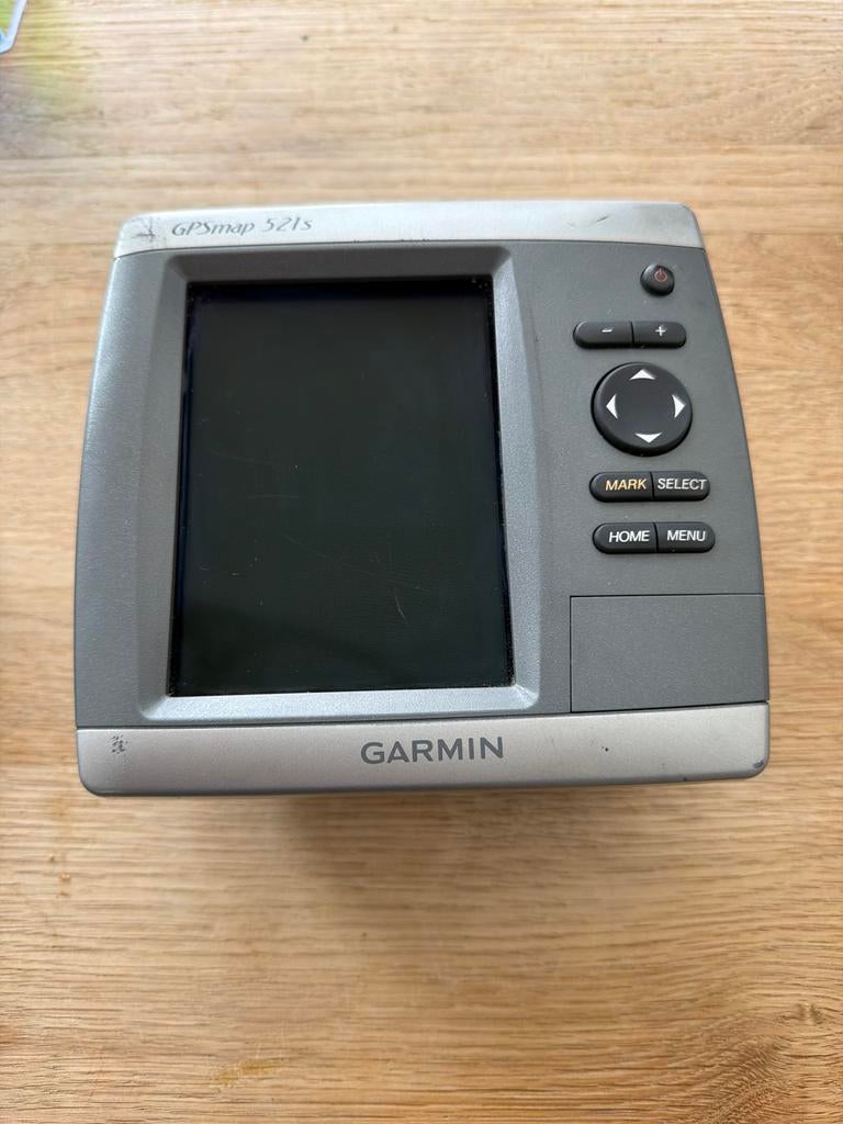 Garmin GPSmap 521s kaartplotter en transducer, Ophalen of Verzenden, Gebruikt, Kaartplotter of Fish Finder