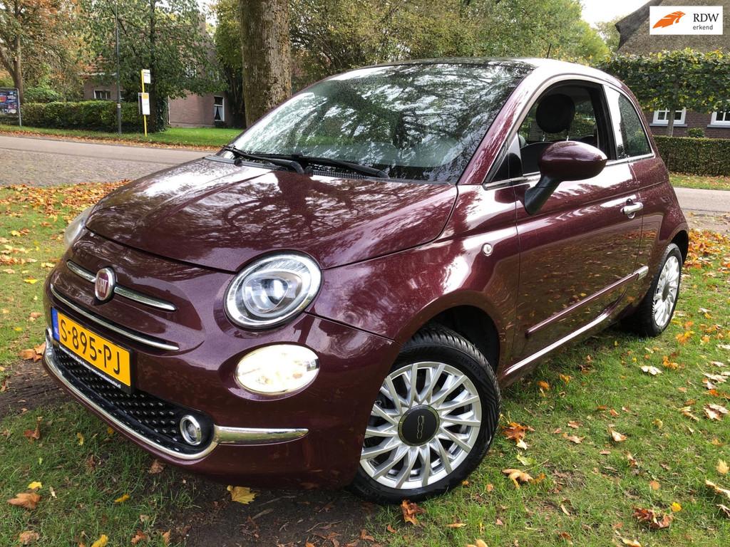 Fiat 500 1.2 Popstar Airco/ Navi / Panodak / Nwe model 2016, Auto's, Fiat, Voorwielaandrijving, Stof, Gebruikt, 840 kg