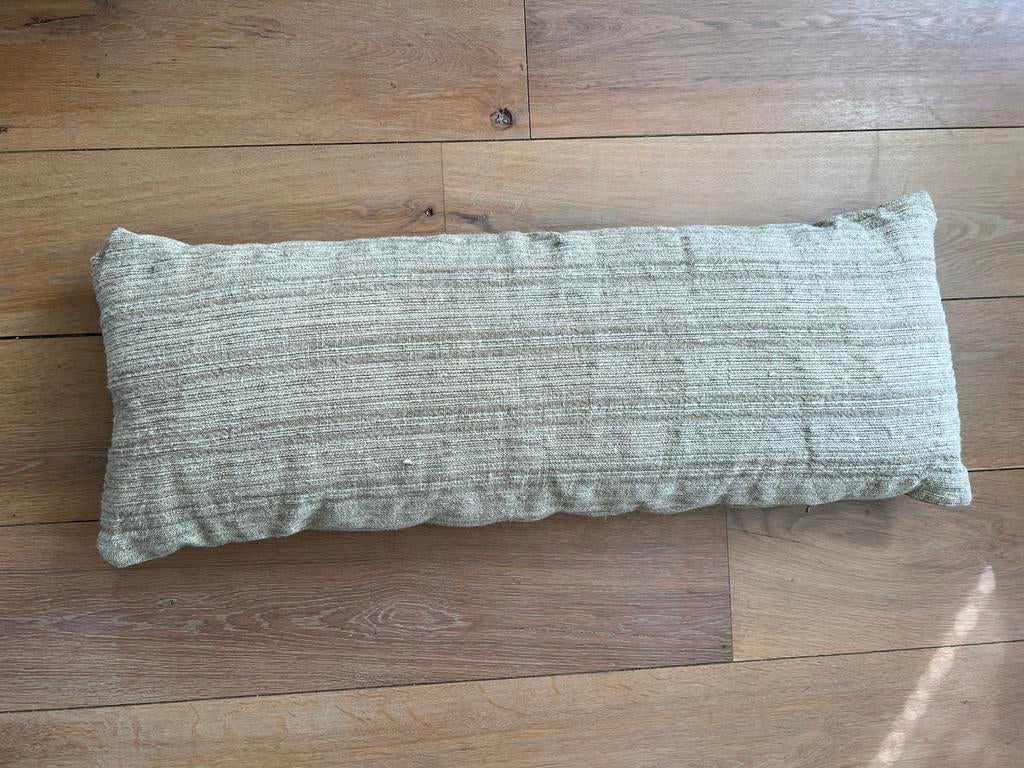 Kussen Zara Home beige 35 x 90 cm lang nieuw met kaartje, Ophalen of Verzenden, Zo goed als nieuw, Beige