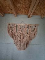 Nieuwe handgemaakte macrame wandkleed taupe, Ophalen of Verzenden