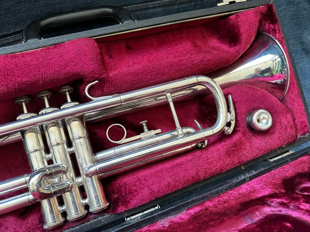 Trompet met accessoires - Ideaal voor beginners, Ophalen of Verzenden, Gebruikt, Bes-trompet, Met koffer