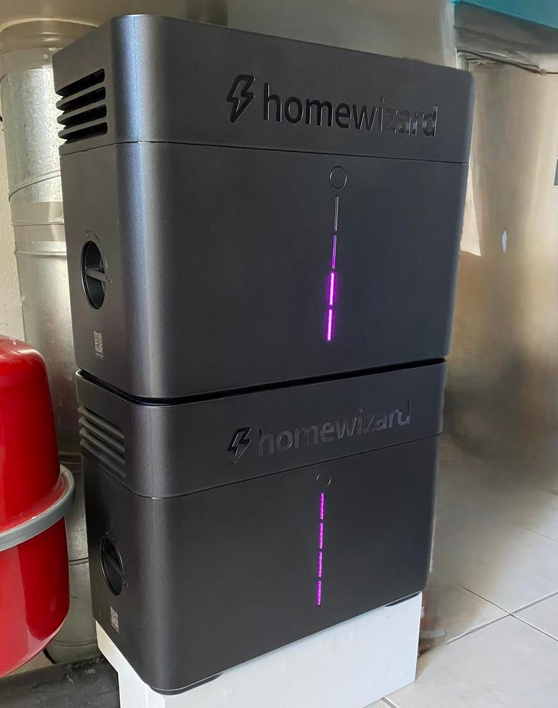 2x Homewizard Thuis Batterij - stekkerbatterij, Ophalen, Zo goed als nieuw, Overige typen, 200 wattpiek of meer