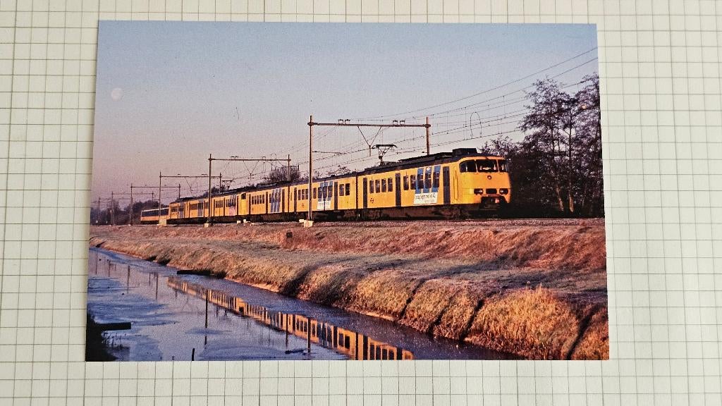Foto TREIN NS Nederlandse Spoorwegen SGM Sprinter Plan Y, Verzenden, Gebruikt, Trein, Overige typen