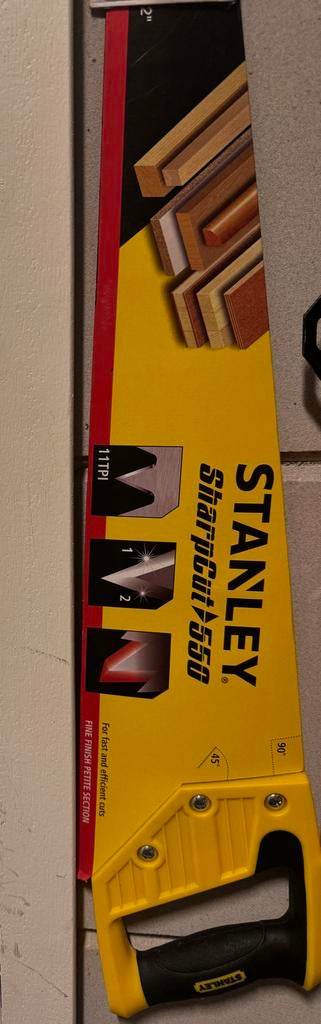 Stanley SharpCut 550 Handzaag - Nieuw, Doe-het-zelf en Verbouw, Gereedschap | Zaagmachines, Ophalen, Nieuw, Overige typen